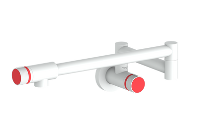 Matte White / Tango Red