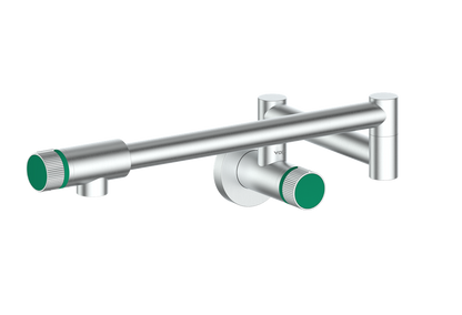Stainless Steel / Emerald Green