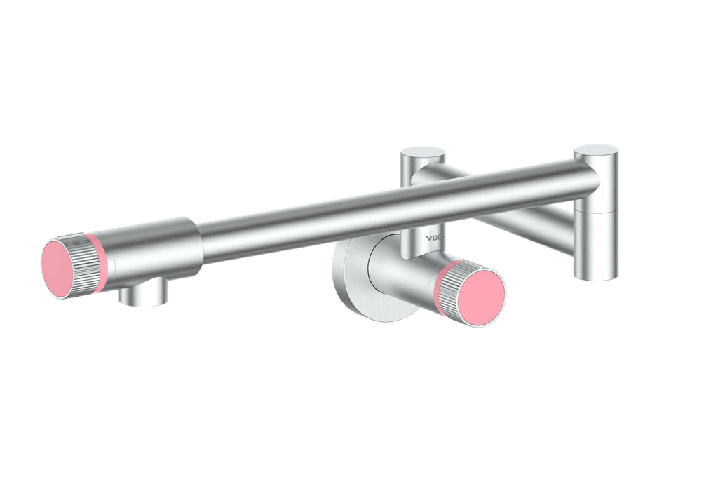 Stainless Steel / Rose Pink