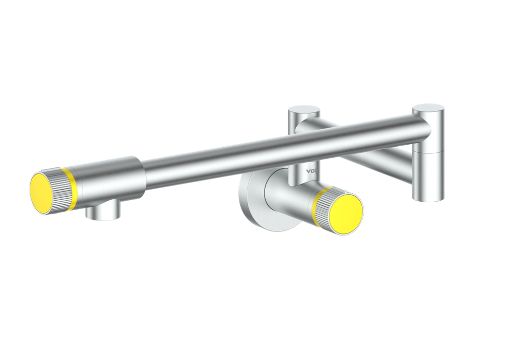 Stainless Steel / Sunshine Yellow