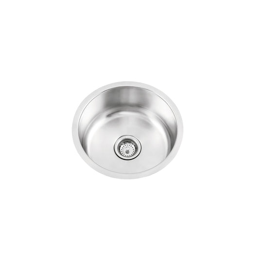 Vogt Telf 18-Gauge Undermount Stainless Steel Bar & Prep Sink - KS.1717.T18P-61
