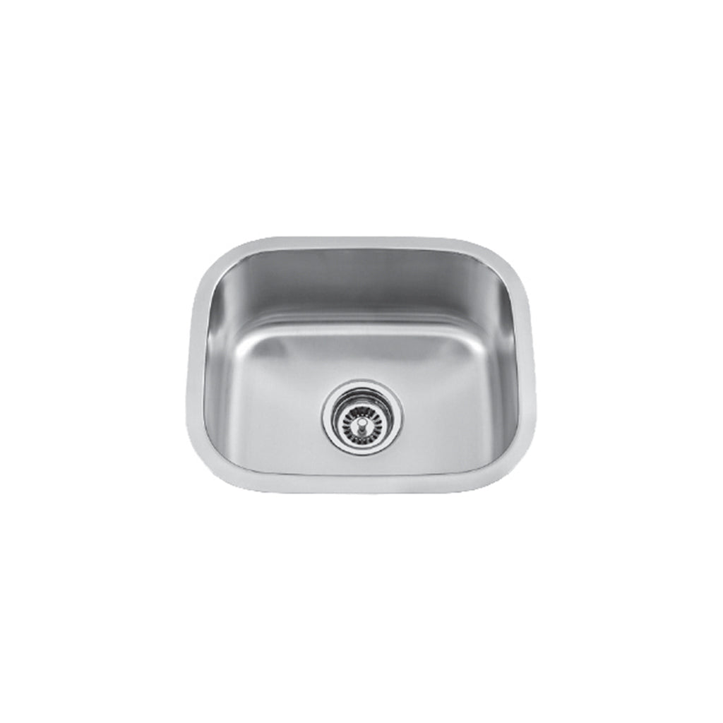 Vogt Baden 18-Gauge Undermount Stainless Steel Kitchen, Bar & Prep Sink - KS.1815.B18P-61
