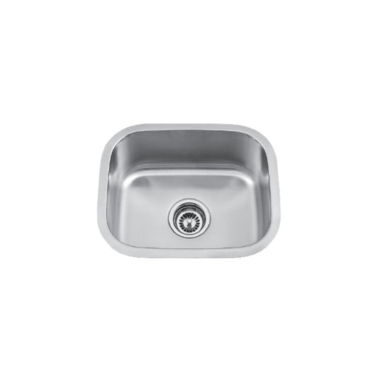Vogt Baden 18-Gauge Undermount Stainless Steel Kitchen, Bar & Prep Sink - KS.1815.B18P-61