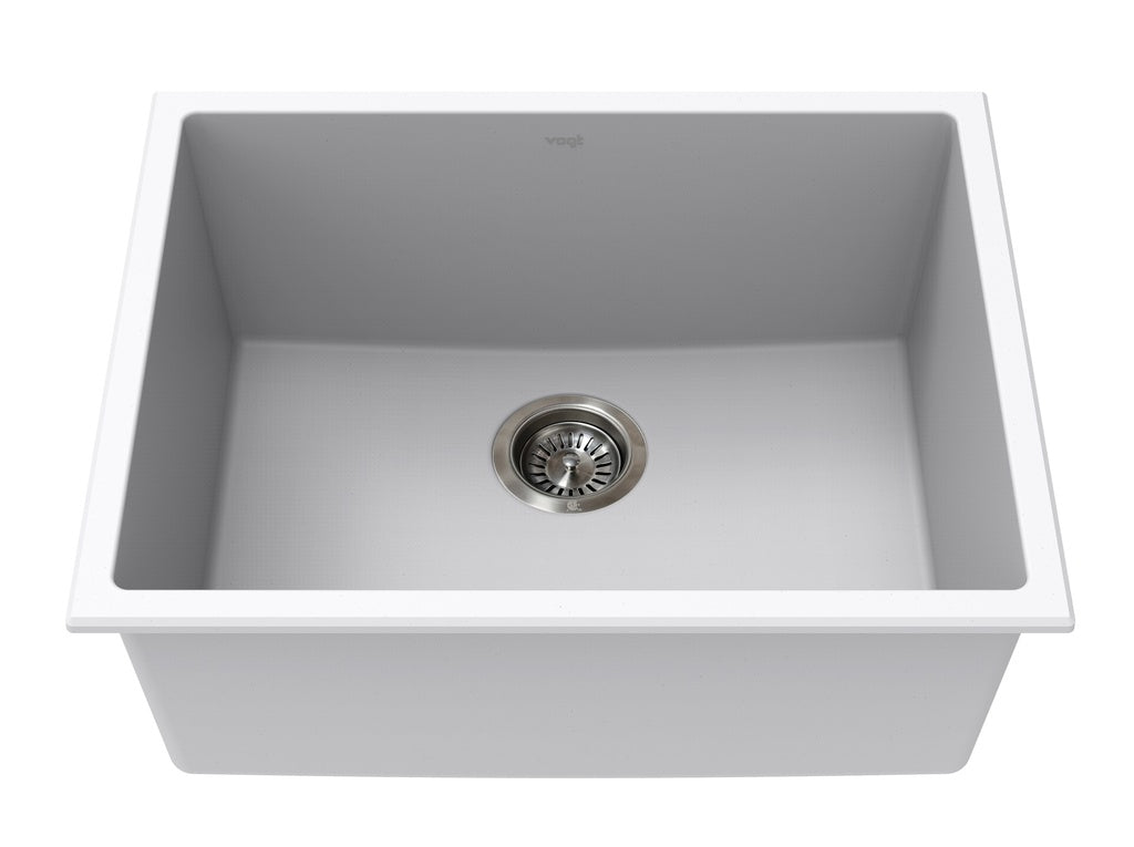 Vogt Salzburg Vogranite Kitchen Sink in Powder Grey - KS.2318.S05G-61