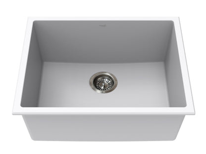 Vogt Salzburg Vogranite Kitchen Sink in Powder Grey - KS.2318.S05G-61