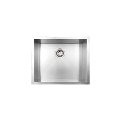 Vogt Salzburg 18-Gauge Zero-Radius Undermount Stainless Steel Kitchen Sink with Bottom Grid - KS.2318.S18Z-63