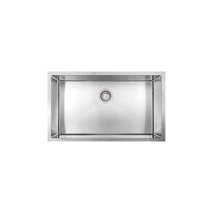 Vogt Wolfsberg 18-Gauge Undermount Stainless Steel Kitchen Sink with Bottom Grid - KS.3218.W18R-63