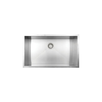 Vogt Wolfsberg 18-Gauge Zero-Radius Undermount Stainless Steel Kitchen Sink - KS.3218.W18Z-61