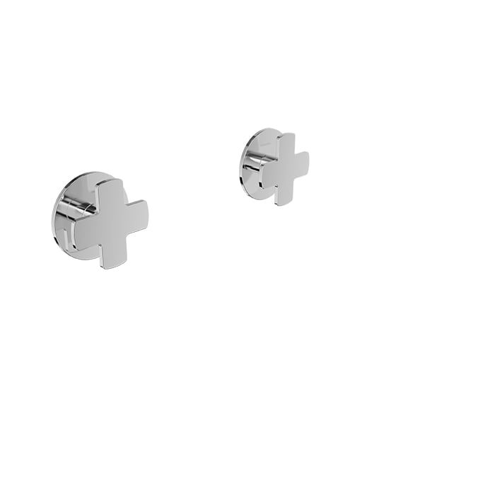 Baril Air B80 Faucet Handle Kit - M80-8000-220 - Polished Chrome / Polished Chrome
