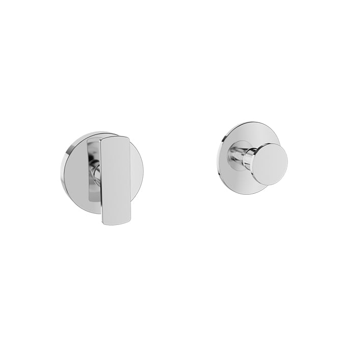 Baril Air B80 Faucet Handle Kit - M80-9453-30 - Polished Chrome / Polished Chrome