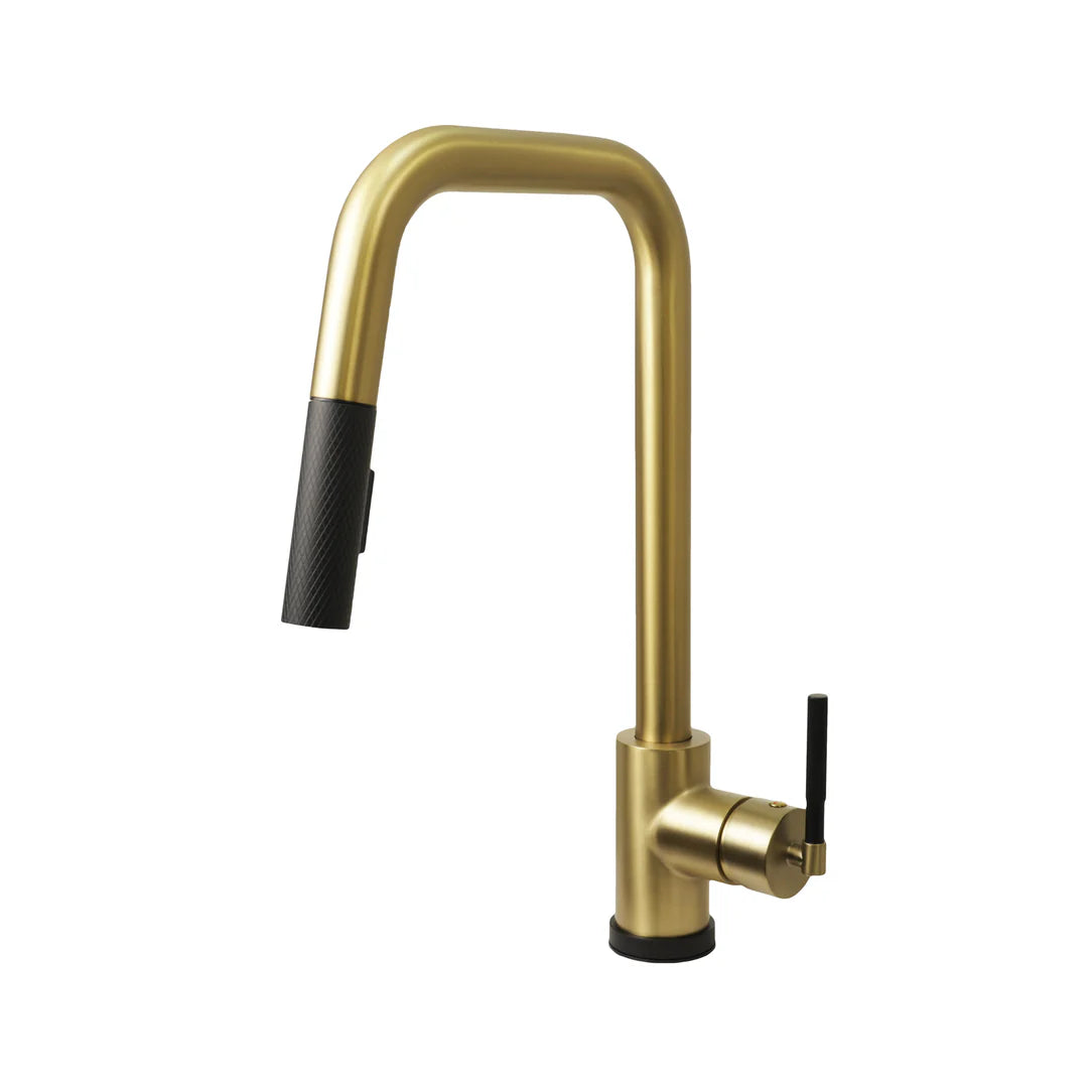 Kodaen Cascade Single Handle Pull-Down Spray Kitchen Faucet