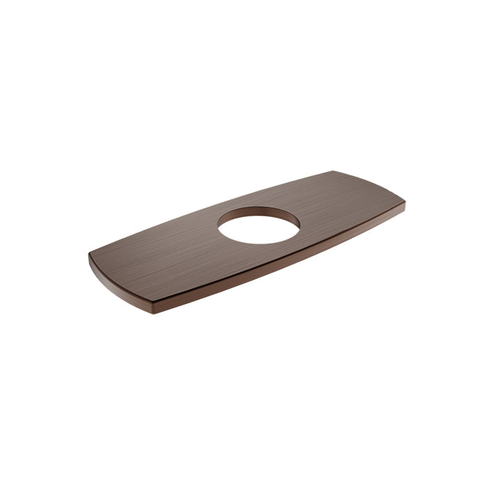 Baril Single-Hole Lavatory Faucet Plate - Venetian Bronze