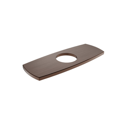Baril Single-Hole Lavatory Faucet Plate - Venetian Bronze
