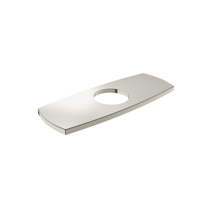 Baril Single-Hole Lavatory Faucet Plate - Polished Nickel