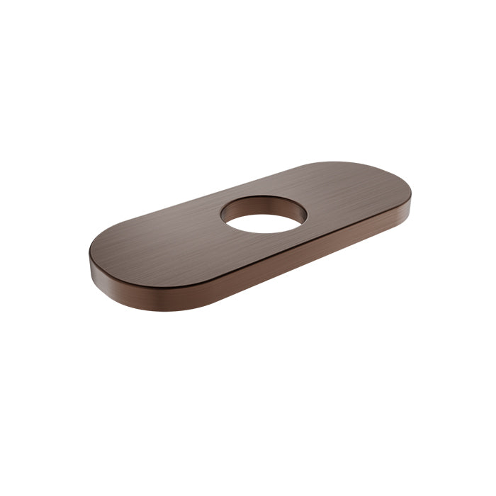 Baril Single-Hole Lavatory Faucet Oblong Plate - Venetian Bronze