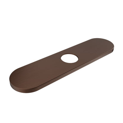 Baril 8 Inch Center-to-Center Faucet Hole Cover Plate - Venetian Bronze