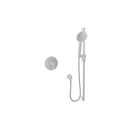 Baril Air B80 Complete Pressure-Balanced Shower Kit With Hand Shower, Without Handle - White
