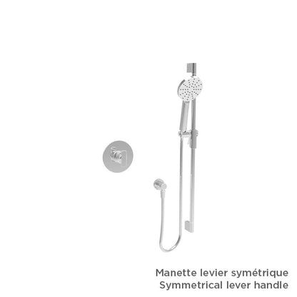 Baril Air B80 TRO-2101-80 Chrome with optional handle choices, sold separately; rough-in sold separately