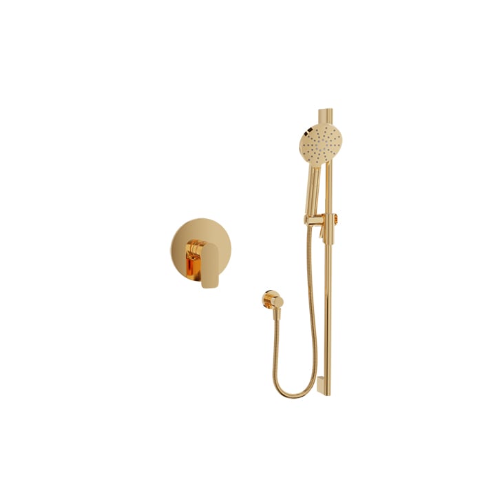 Baril Sens B45 Complete Pressure-Balanced Shower Kit With Hand Shower - Gold