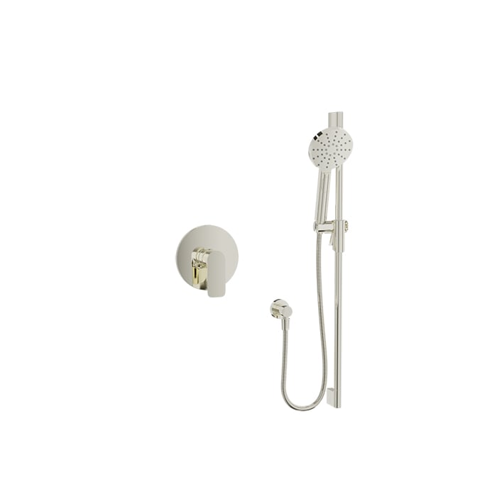 Baril Sens B45 Complete Pressure-Balanced Shower Kit With Hand Shower - Polished Nickel
