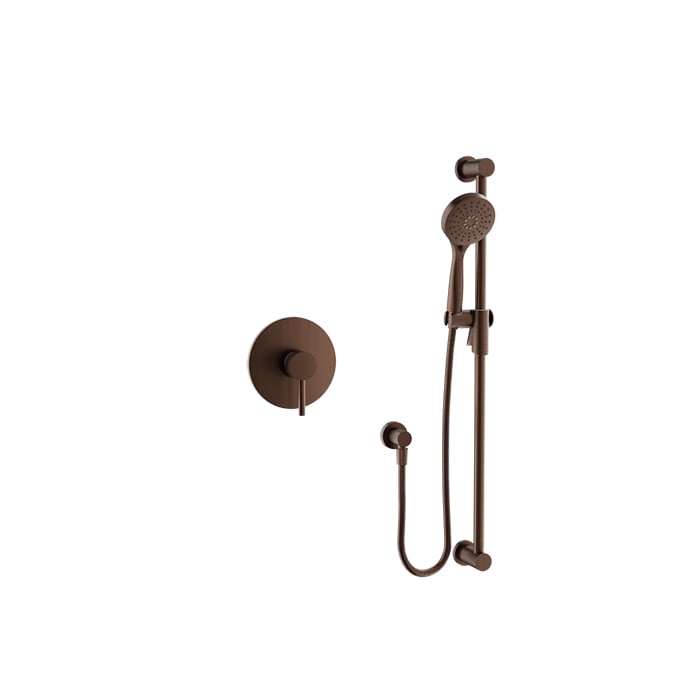 Baril Zip B66 Complete Pressure-Balanced Shower Kit - Venetian Bronze
