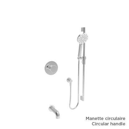 PRO-2201-80 — chrome; shown with optional M80-9100-10 handle, sold separately