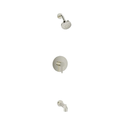 Baril Zip B66 Complete Pressure-Balanced Tub & Shower Kit - Polished Nickel
