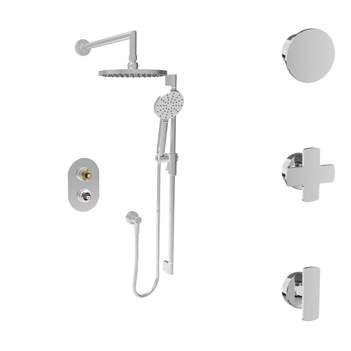 PRO-2801-80 — chrome; handle options overview (handles sold separately)