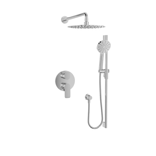 Baril Sens B45 Complete Pressure-Balanced Shower Kit - Polished Chrome