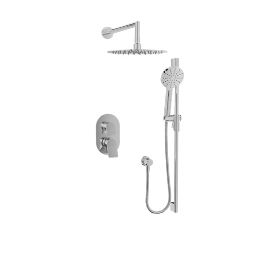Baril Profile B46 Complete Pressure-Balanced Shower Kit - Polished Chrome