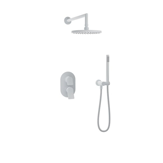 Baril Profile B46 Complete Pressure-Balanced Shower Kit - White