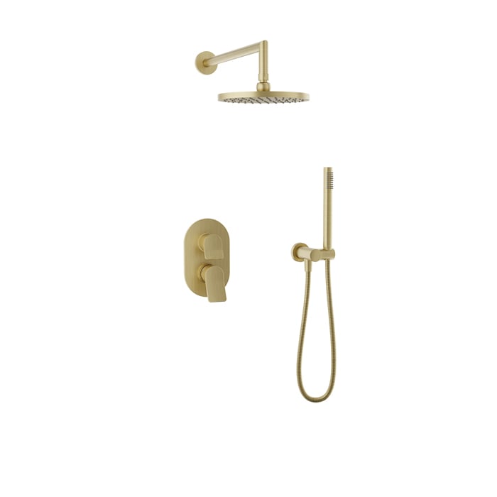 Baril Profile B46 Complete Pressure-Balanced Shower Kit - Satin Brass