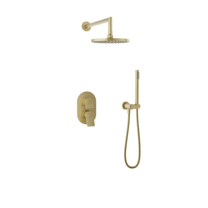 Baril Profile B46 Complete Pressure-Balanced Shower Kit - Satin Brass