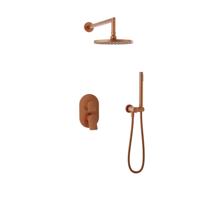 Baril Profile B46 Complete Pressure-Balanced Shower Kit - Satin Copper