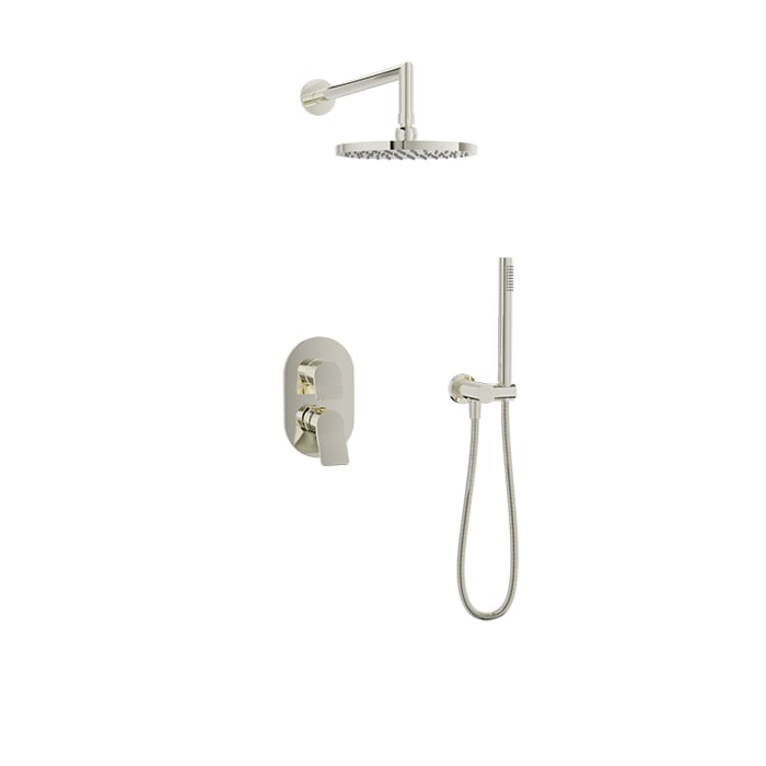 Baril Profile B46 Complete Pressure-Balanced Shower Kit - Polished Nickel