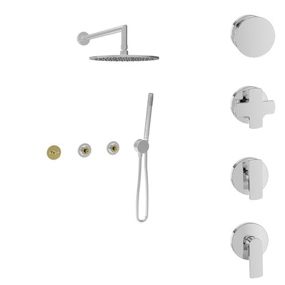 PRO-3301-80 — chrome handle configuration; handles sold separately
