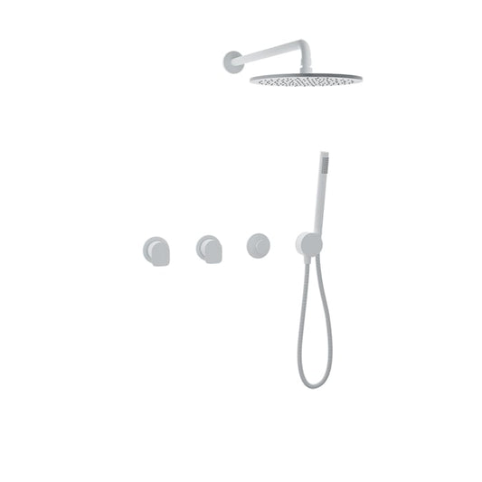 Baril Sens B45 Complete Thermostatic Shower Kit - White