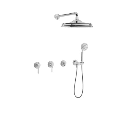 Baril Beaumont B20 Complete Thermostatic Shower Kit - PRO-3304-20-BB