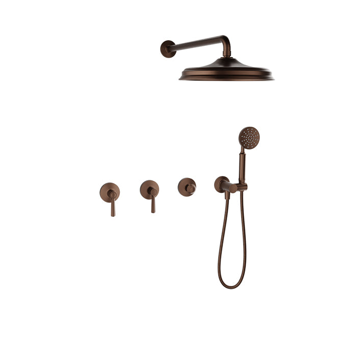 Baril Beaumont B20 Complete Thermostatic Shower Kit - PRO-3304-20-BB