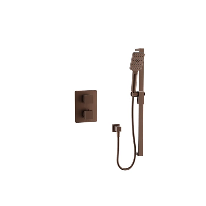 Baril Rec B05 Complete Thermostatic Pressure-Balanced Shower Kit - Venetian Bronze