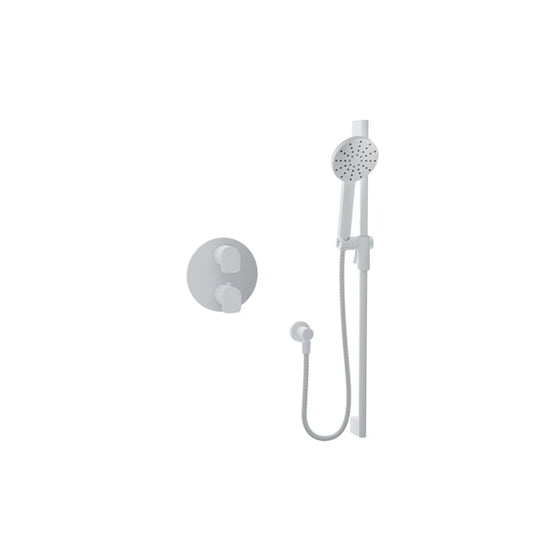 Baril Sens B45 Complete Thermostatic Pressure-Balanced Shower Kit - White