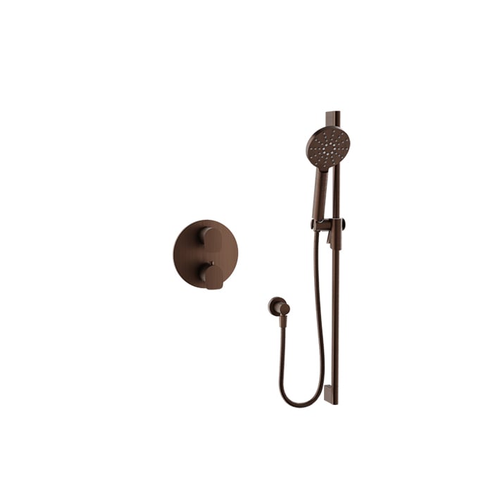Baril Sens B45 Complete Thermostatic Pressure-Balanced Shower Kit - Venetian Bronze