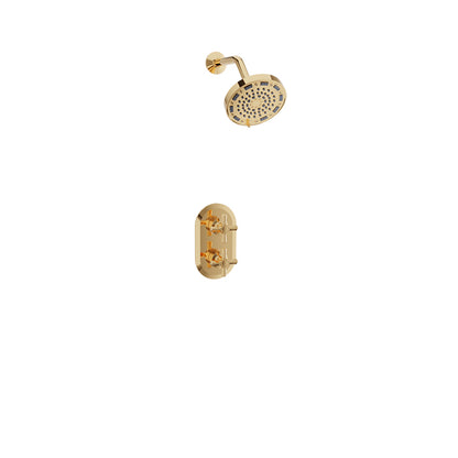 Baril Beaumont B20 Complete Thermostatic Pressure-Balanced Shower Kit - PRO-4163-20