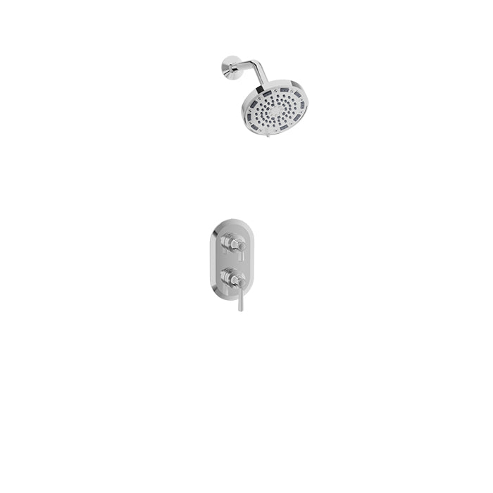 Baril Beaumont B20 Complete Thermostatic Pressure Balanced Shower Kit - PRO-4164-20