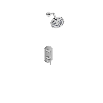 Baril Beaumont B20 Complete Thermostatic Pressure Balanced Shower Kit - PRO-4164-20