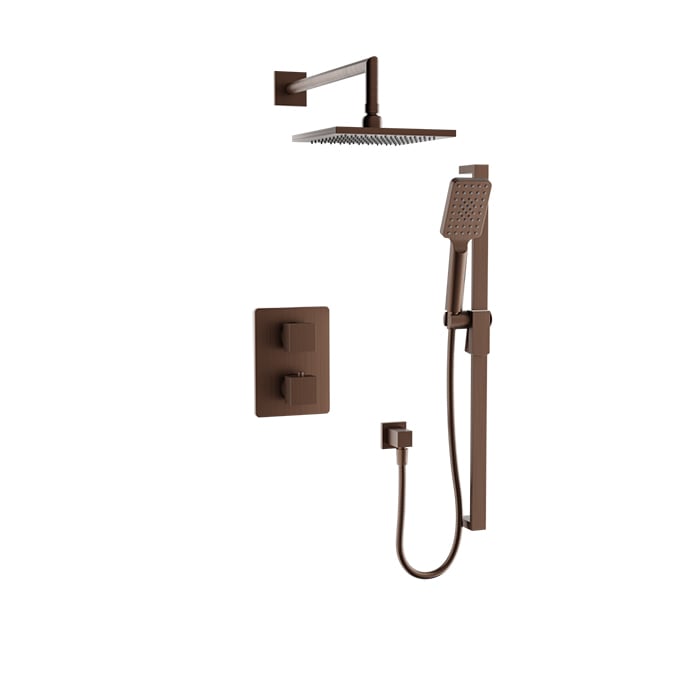 Baril Rec B05 Complete Thermostatic Pressure-Balanced Shower Kit - Venetian Bronze