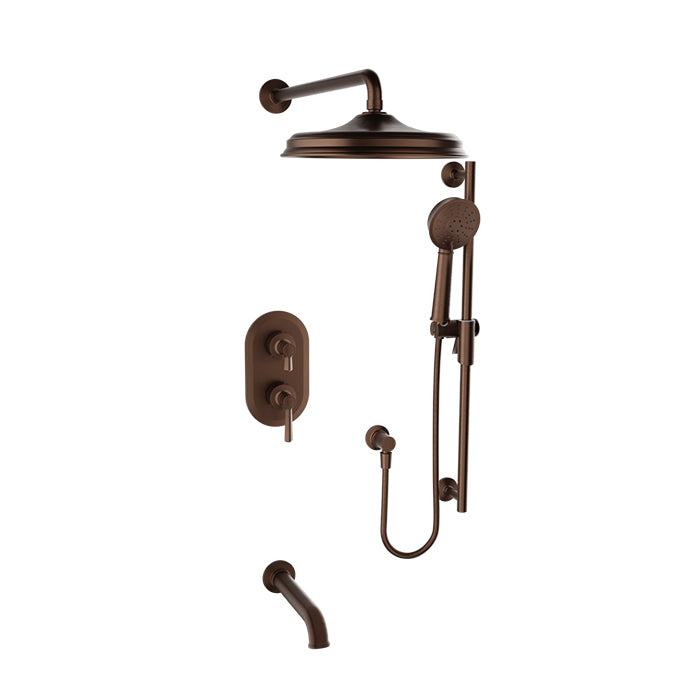 Baril Beaumont B20 Complete Thermostatic Pressure Balanced Shower Kit - PRO-4304-20