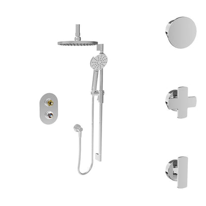 Baril Air B80 PRR-2801-80 in chrome; optional handle choices shown, handle kit sold separately.