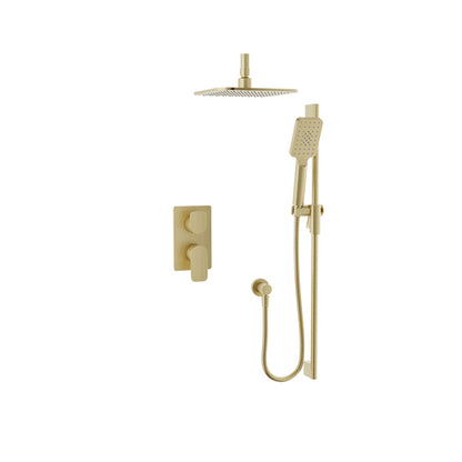 Baril Petite B04 Complete Pressure Balanced Shower Kit With Rough-In & 6" Ceiling Arm - PRR-2805-04