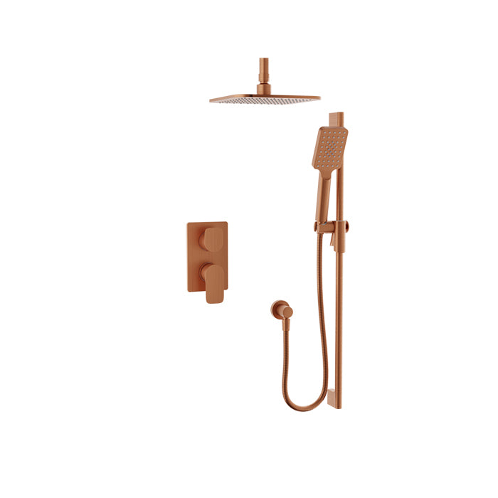 Baril Petite B04 Complete Pressure Balanced Shower Kit With Rough-In & 6" Ceiling Arm - PRR-2805-04